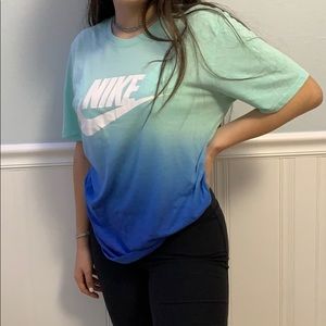 Blue Ombré Nike T